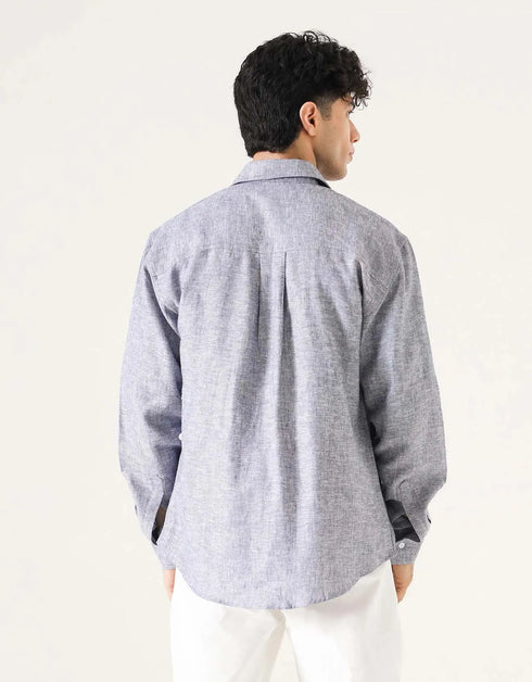 TRIPLE POCKET BUTTON DOWN SHIRT